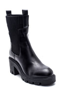 Women's Leather Heeled Boots | Derimod