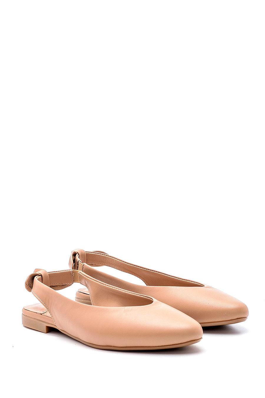 Women's Leather Ballerinas