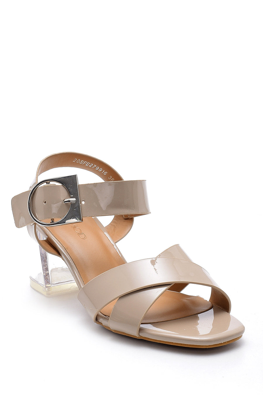 Women's Transparent Heeled Sandals