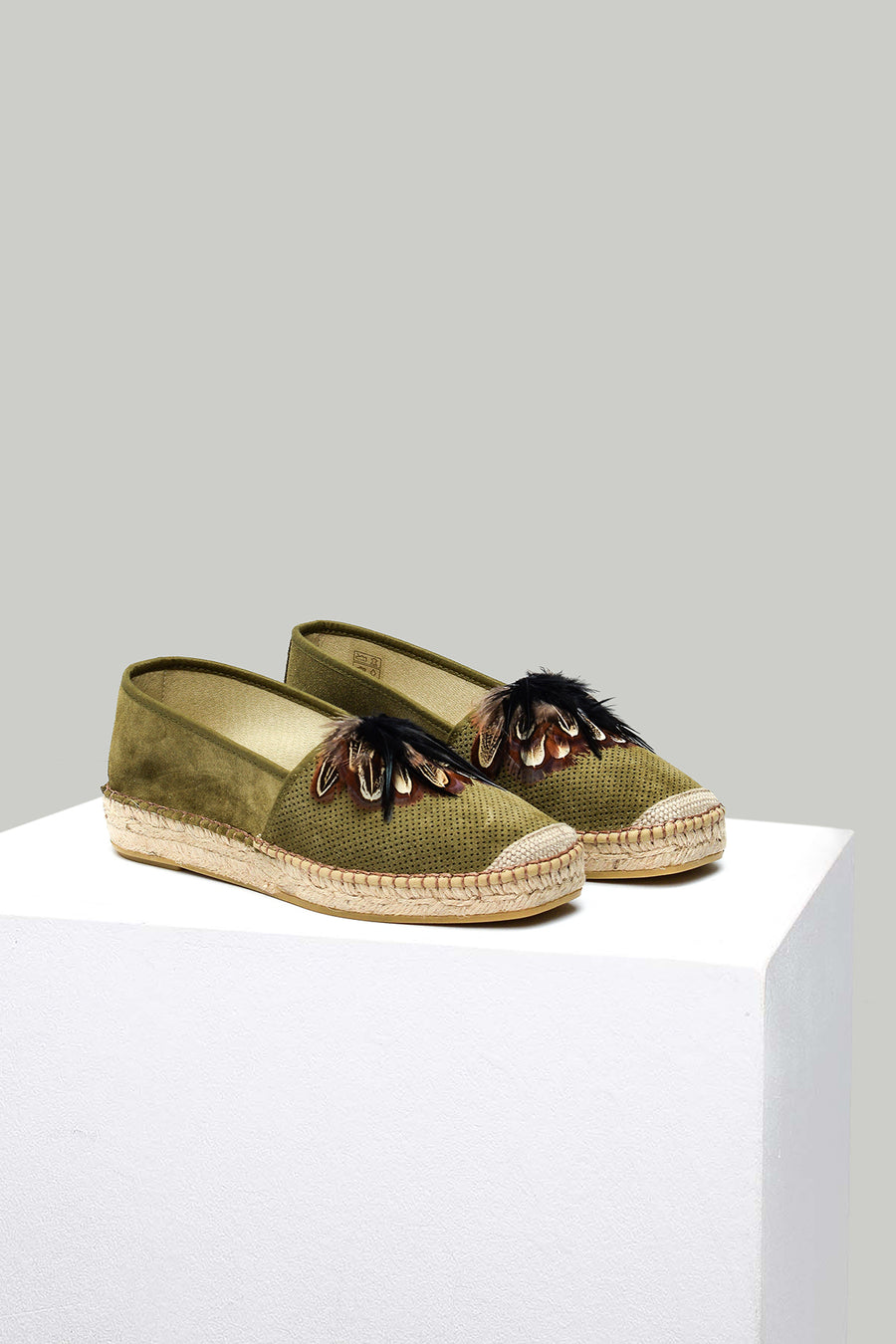 Women's Wicker Detailed Espadrille Shoes