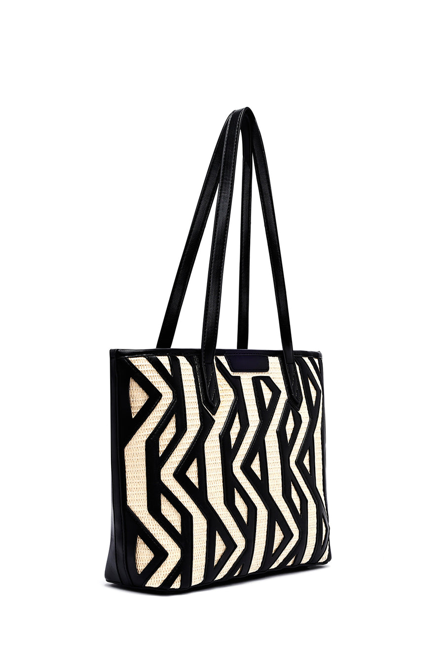 Women's Black Long Strap Shoulder Bag