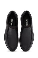 Erkek Siyah Deri Comfort Loafer | Derimod