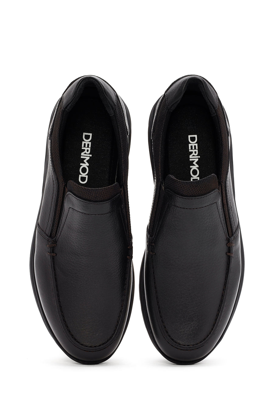Erkek Siyah Deri Comfort Loafer