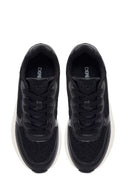 Kadın Siyah Bağcıklı Kalın Tabanlı Sneaker | Derimod