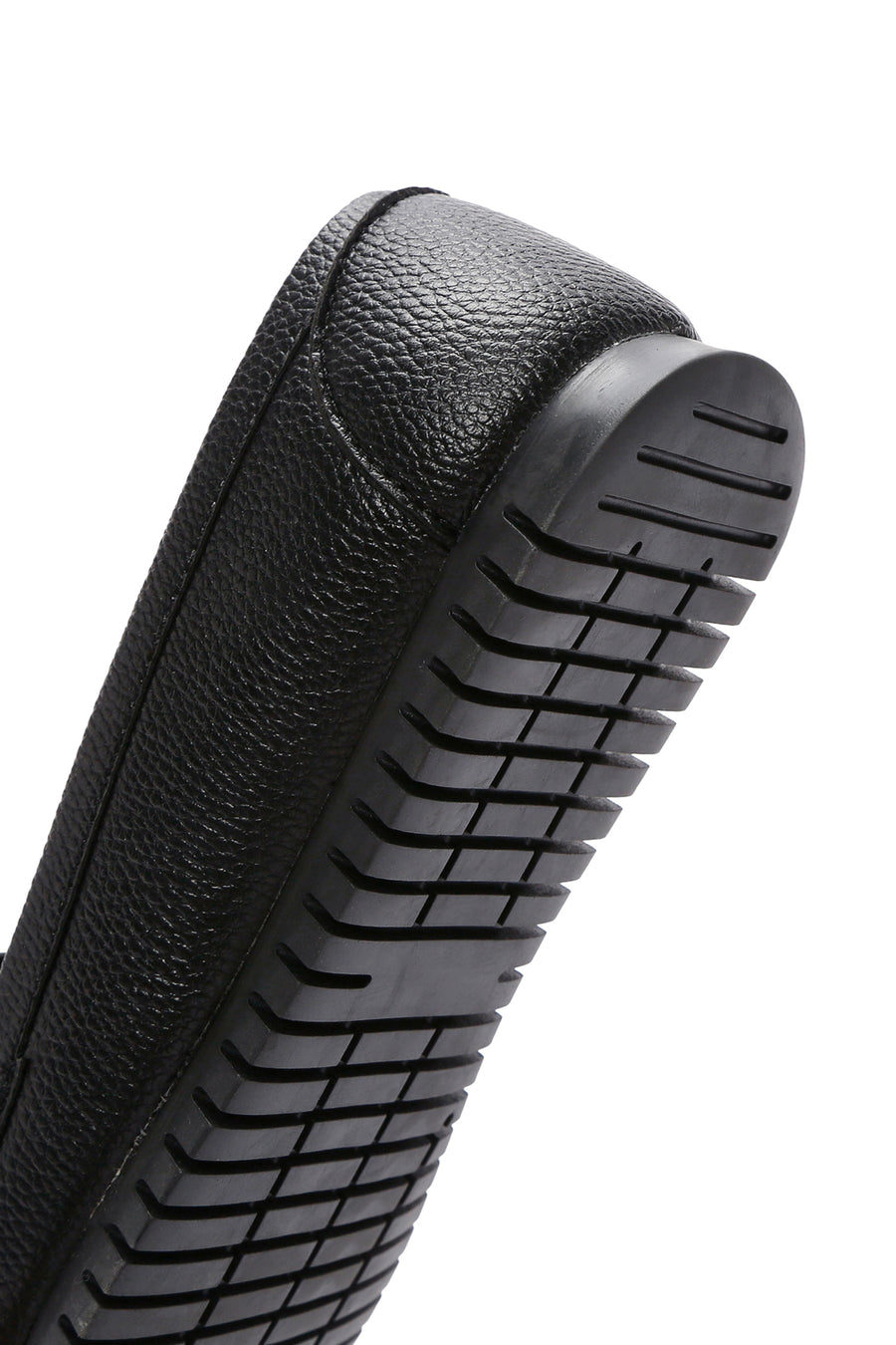 Kadın Siyah Püskül Detaylı Loafer