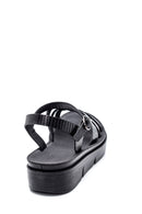 Kadın Dolgu Topuk Casual Sandalet | Derimod
