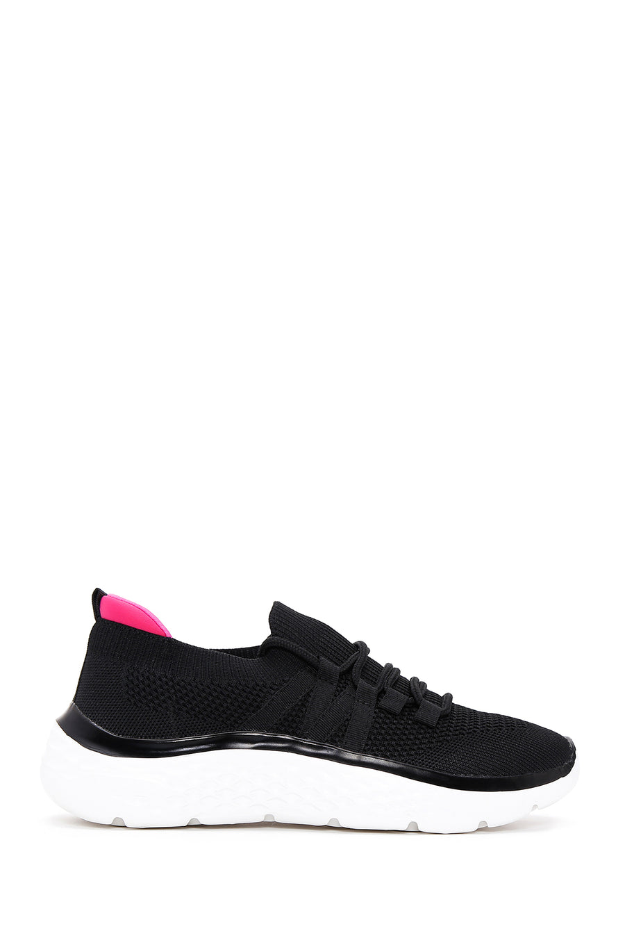 Women's Black Fabric Sneaker 23SFD49766F | Derimod