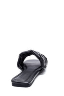Women's Knitted Detailed Casual Slippers | Derimod