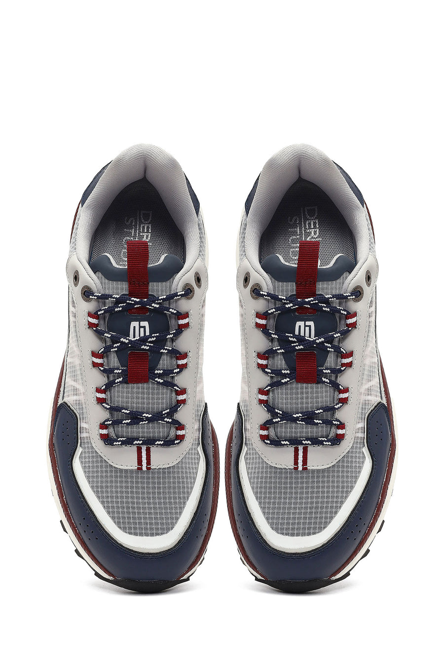 Derimod Studio Erkek Lacivert Bağcıklı Kalın Tabanlı Sneaker