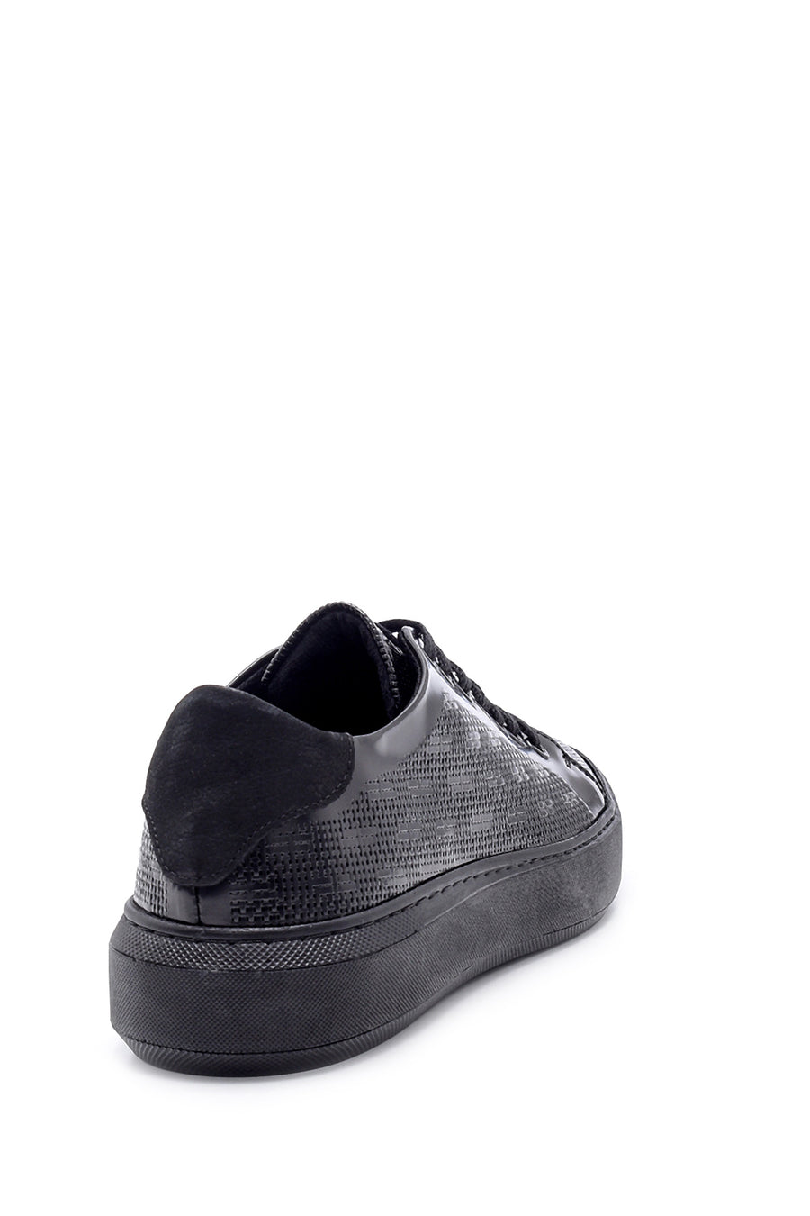 Erkek Deri Baskılı Sneaker