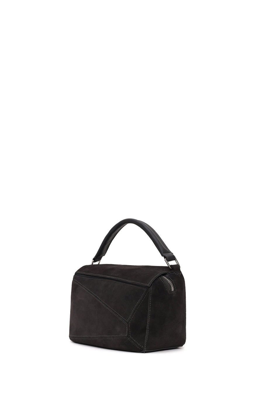 Kadın Gri Uzun Askılı Süet Çapraz Çanta