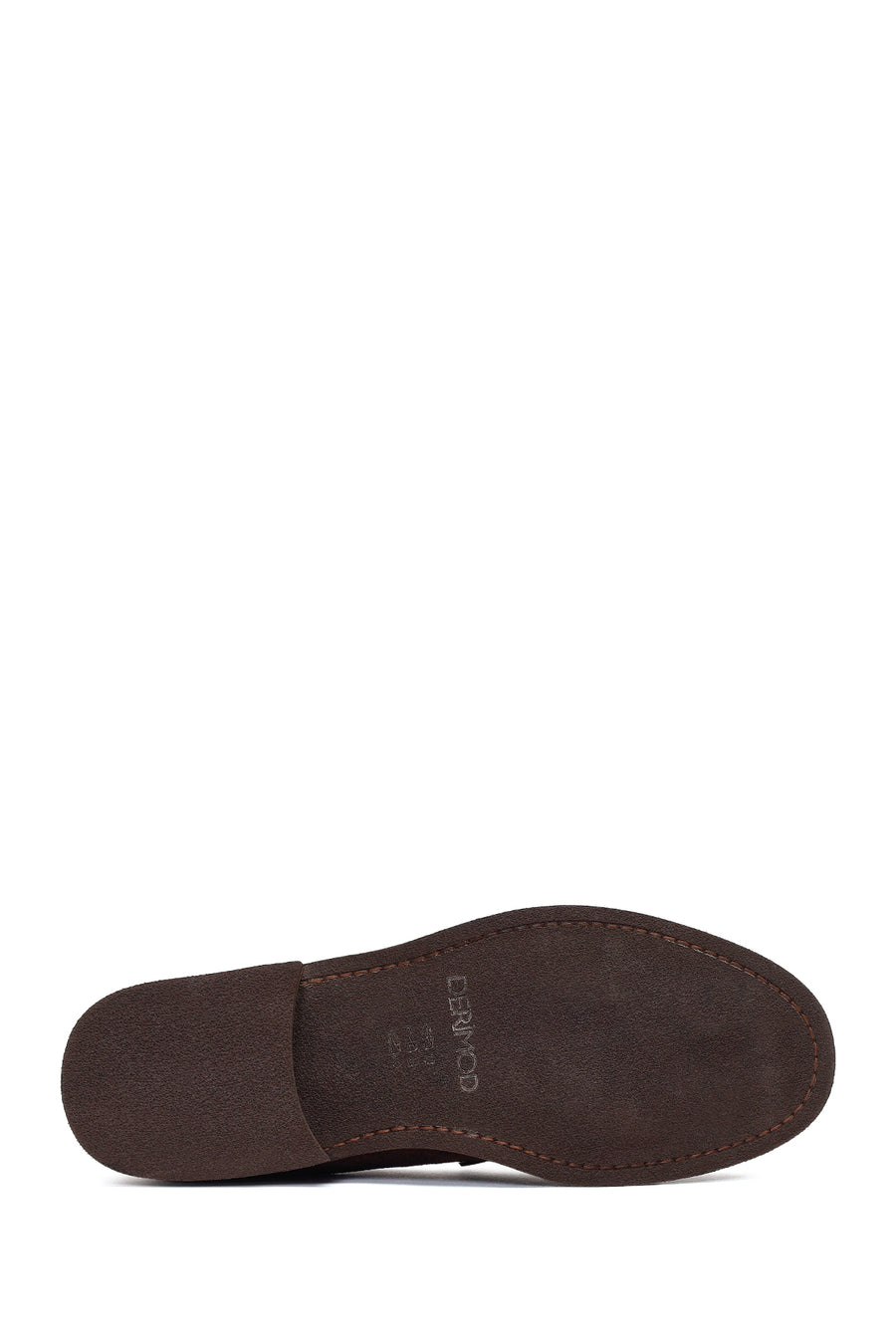 Erkek Kahverengi Süet Deri Casual Loafer