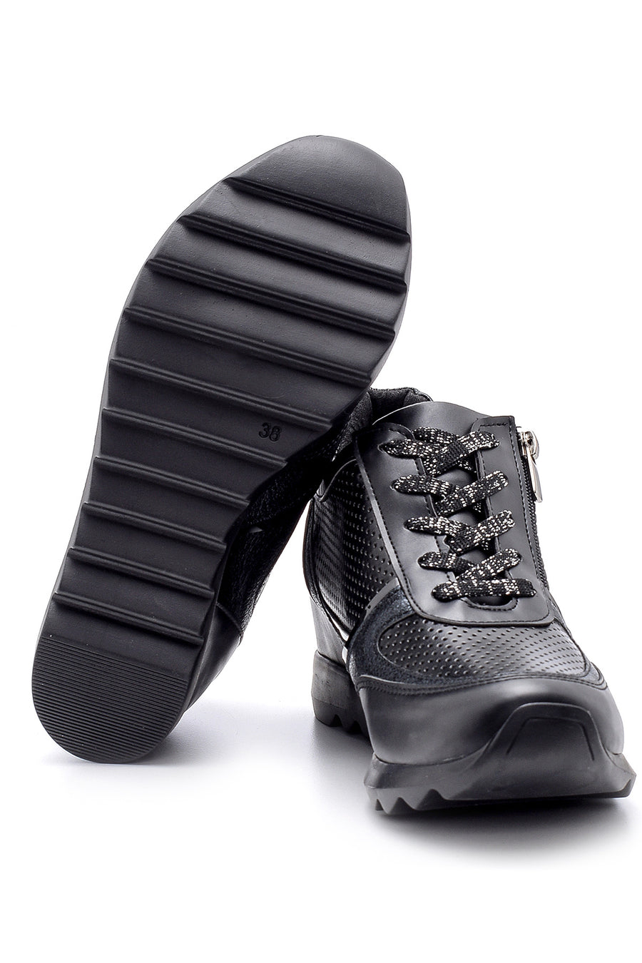 Women's Zipper Detailed Sneaker