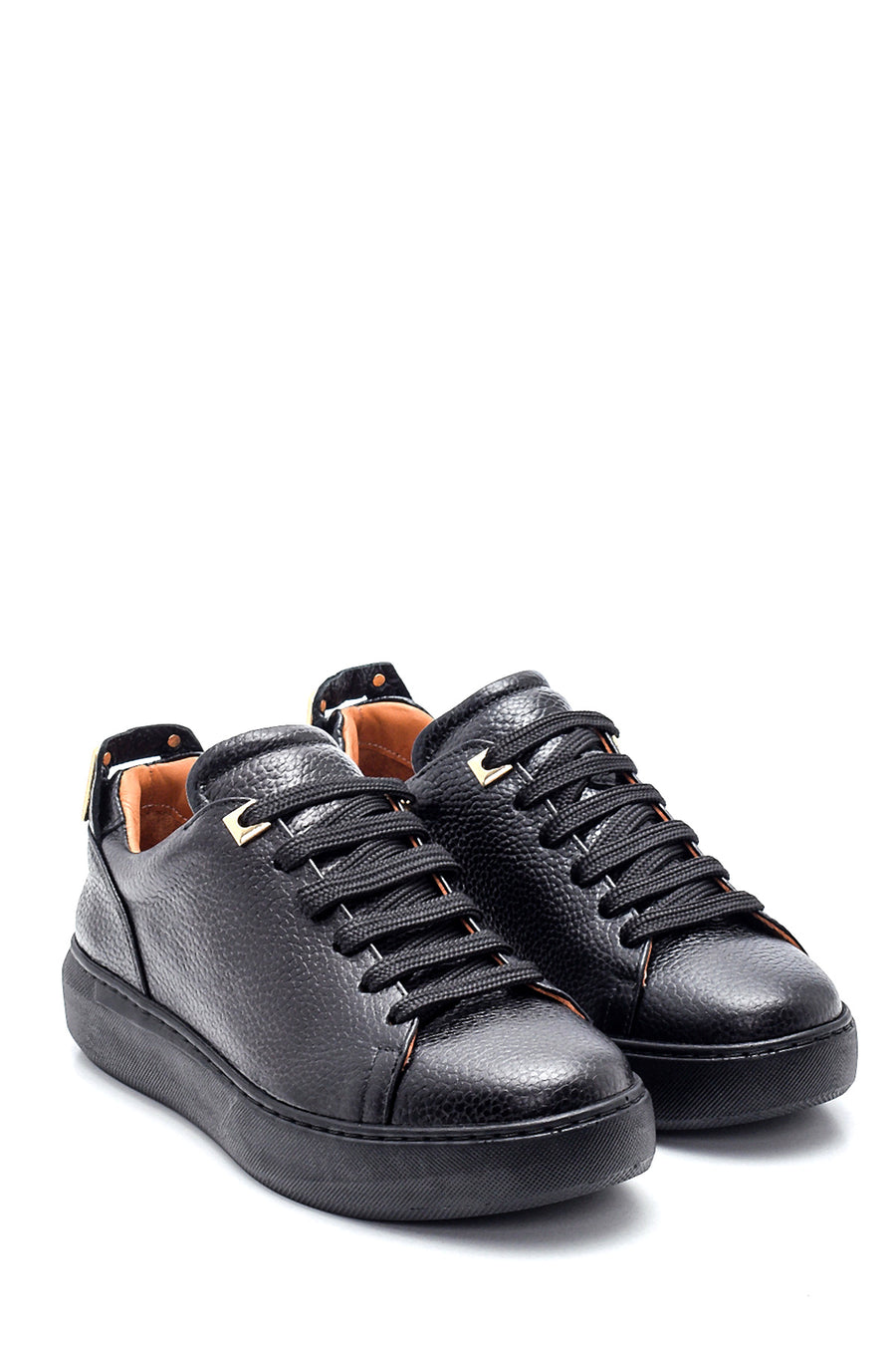 Kadın Deri Baskılı Sneaker