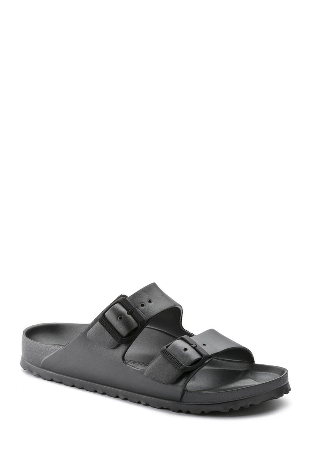 Birkenstock Erkek Antrasit Arizona Çift Tokalı  Eva Terlik
