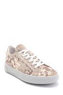 Women's Snakeskin Patterned Sneaker | Derimod
