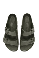 Birkenstock Erkek Yeşil Arizona Eva Çift Tokalı Terlik | Derimod