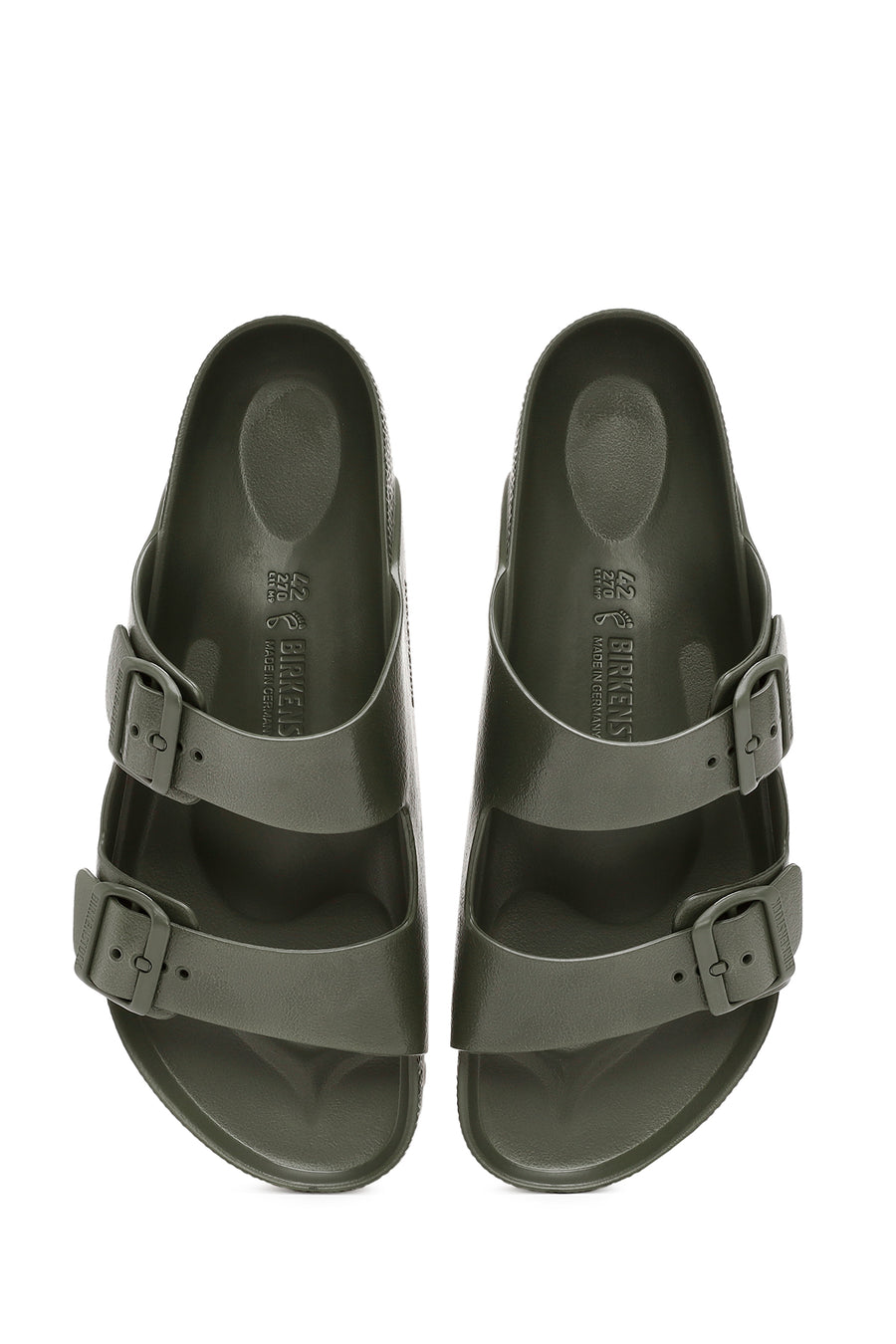 Birkenstock Erkek Yeşil Arizona Eva Çift Tokalı Terlik