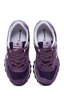 Hammer Jack Women's Lilac Chile Suede Leather Sneaker | Derimod
