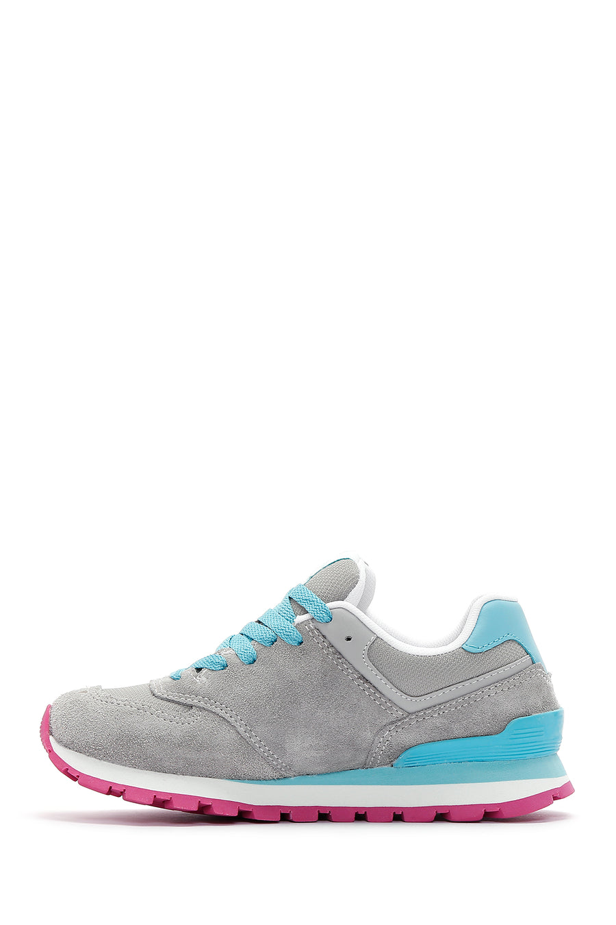Hammer Jack Women's Turquoise Chile Suede Leather Sneaker