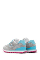 Hammer Jack Women's Turquoise Chile Suede Leather Sneaker | Derimod