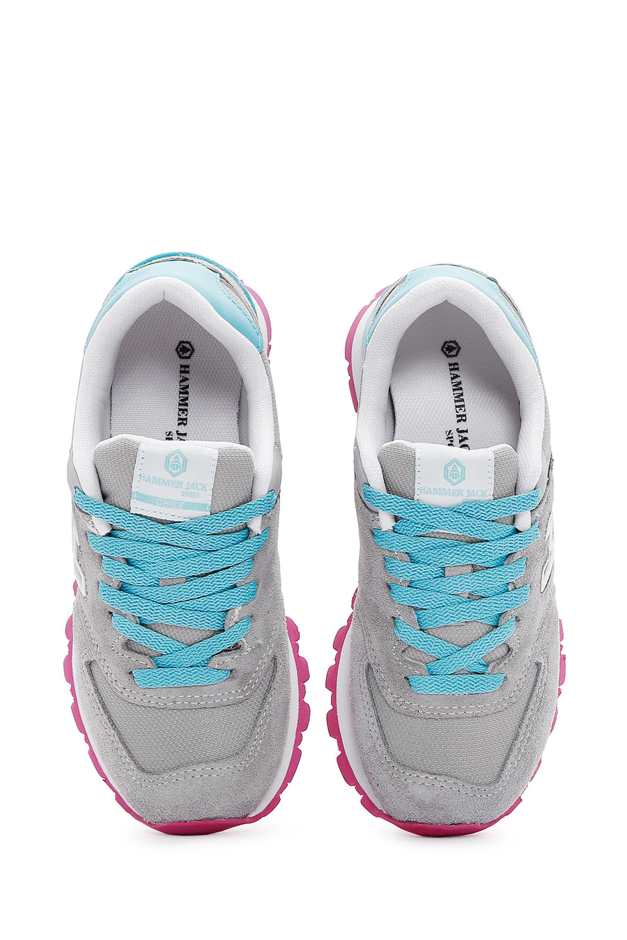 Hammer Jack Women's Turquoise Chile Suede Leather Sneaker