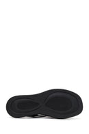 Women's Black Buckled Leather Sandals | Derimod