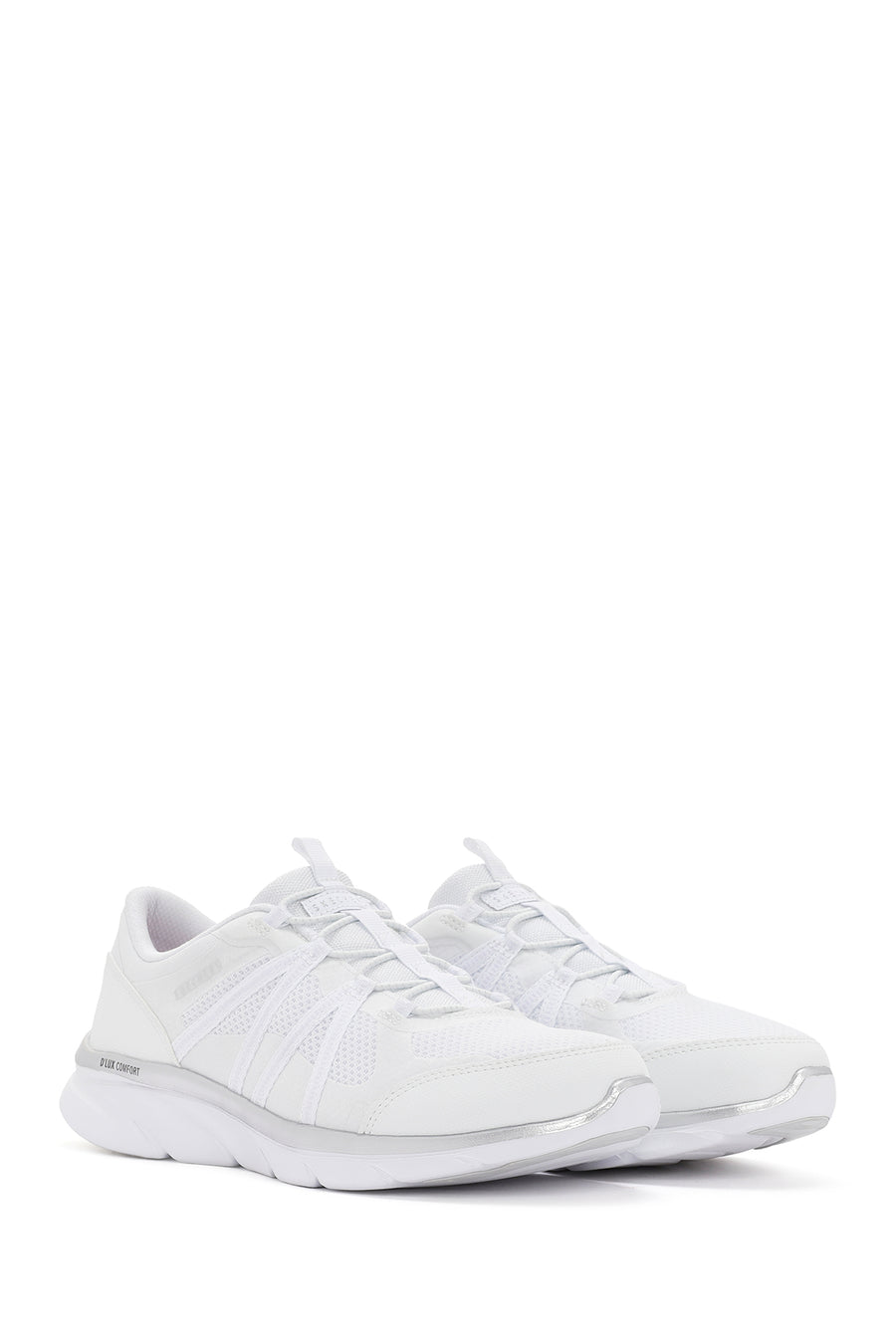 Skechers Kadın Beyaz D'lux Comfort - Surreal Kumaş Sneaker