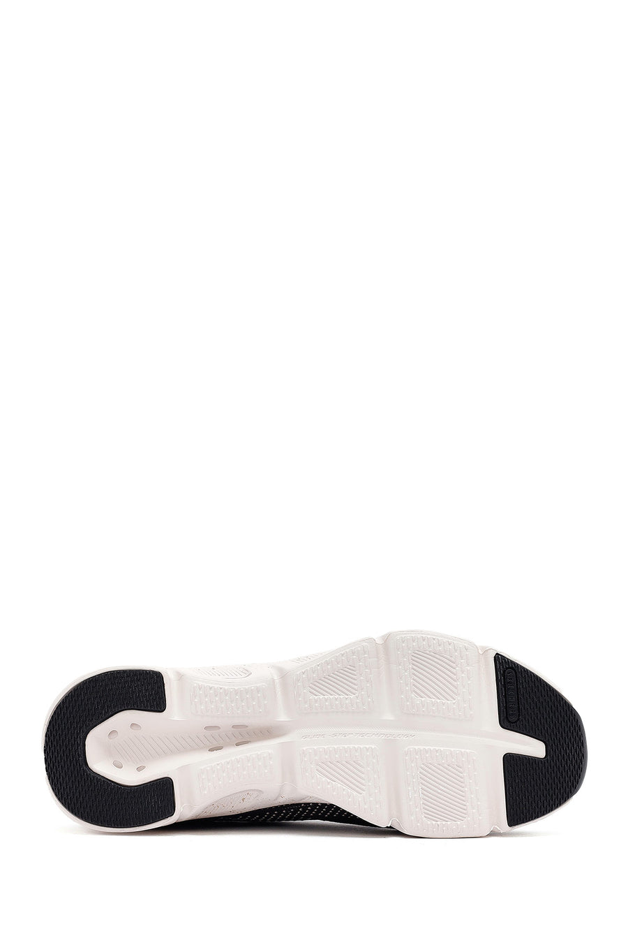 Skechers Kadın Siyah Glide Bağcıklı Kalın Tabanlı Kumaş Sneaker