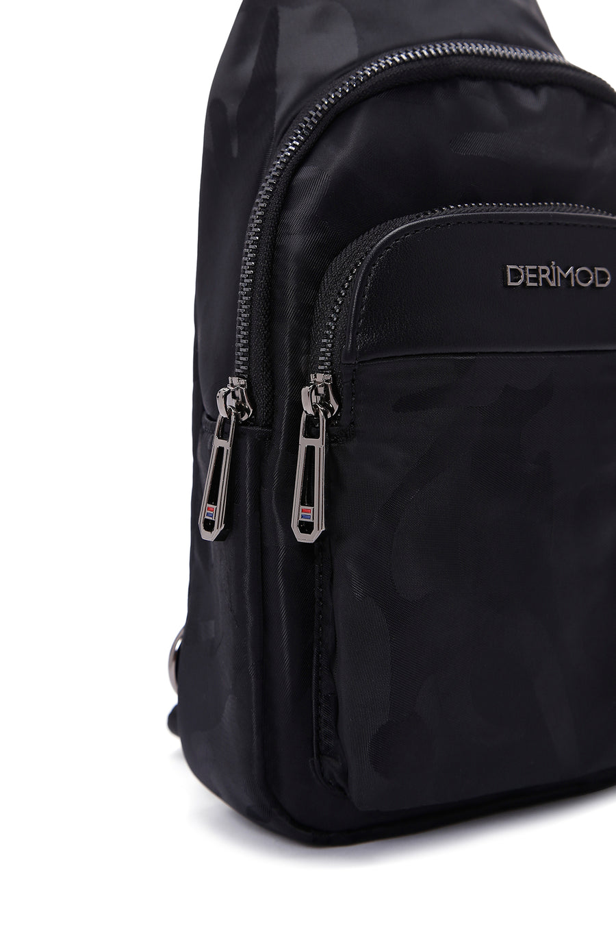 Men's Black Crossbody Bag