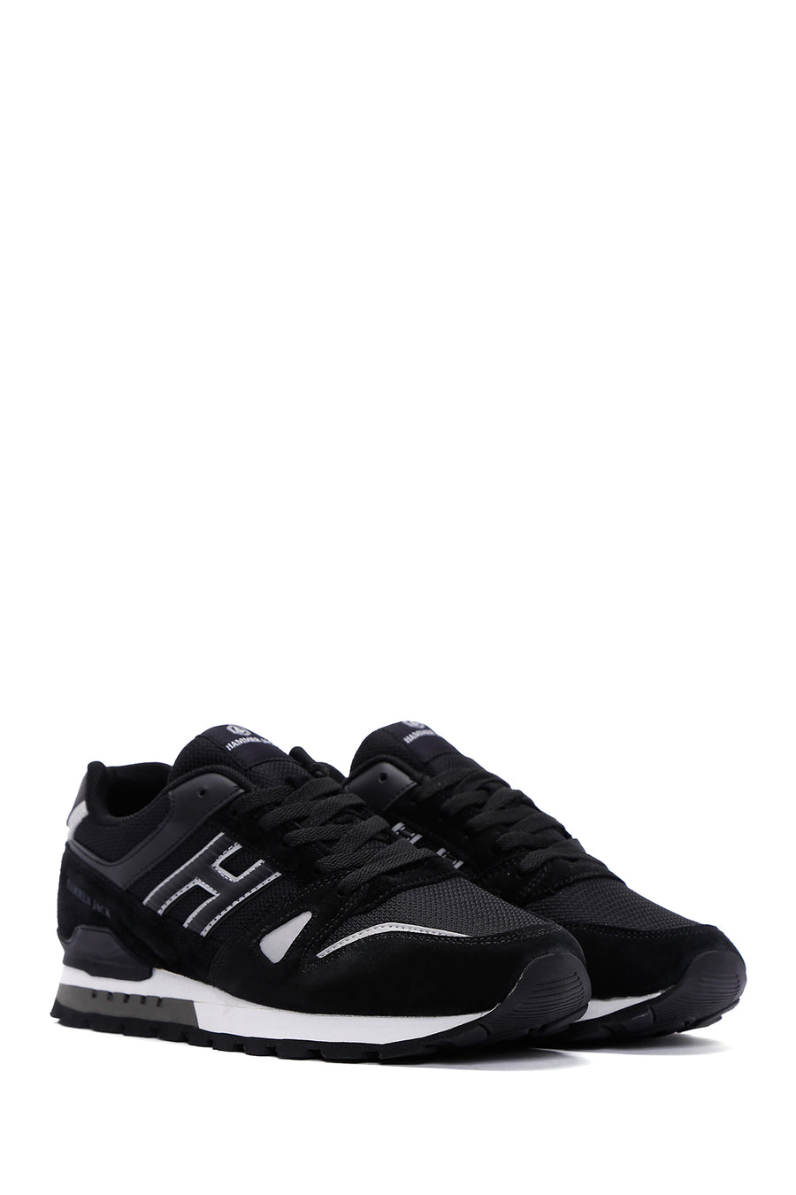 Hammer Jack Erkek Siyah Deri Sneaker