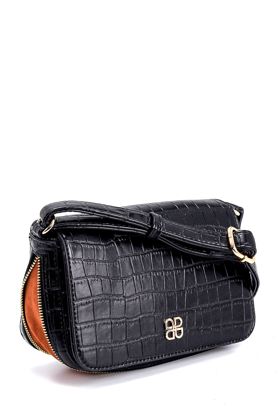 Women's Zipper Detailed Shoulder Bag
