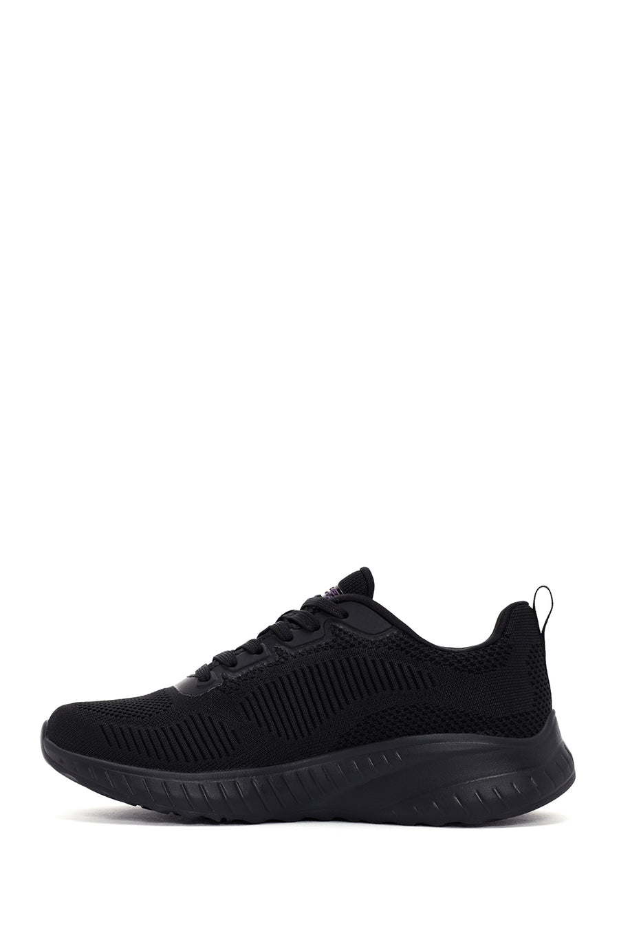Skechers Kadın Siyah Bobs Squad Chaos - Face Off Bağcıklı Sneaker