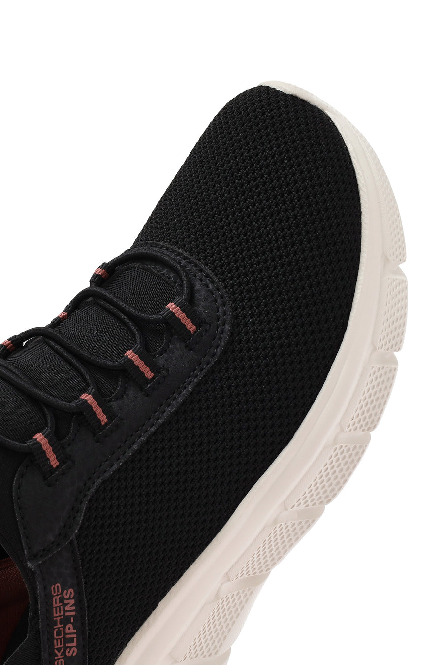 Skechers Kadın Siyah Bobs B Flex - Fan Fav Kalın Tabanlı Kumaş Sneaker