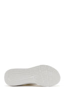 Skechers Women's White Bobs B Love - True Delight Lace-Up Chunky Sole Fabric Sneakers | Derimod