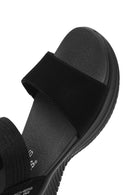 Skechers Women's Black Ultra Flex 3.0 - Summerville Chunky Sole Sandals | Derimod