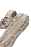 Skechers Kadın Bej D'lux Walker - Pretty Field Kalın Tabanlı Sandalet | Derimod