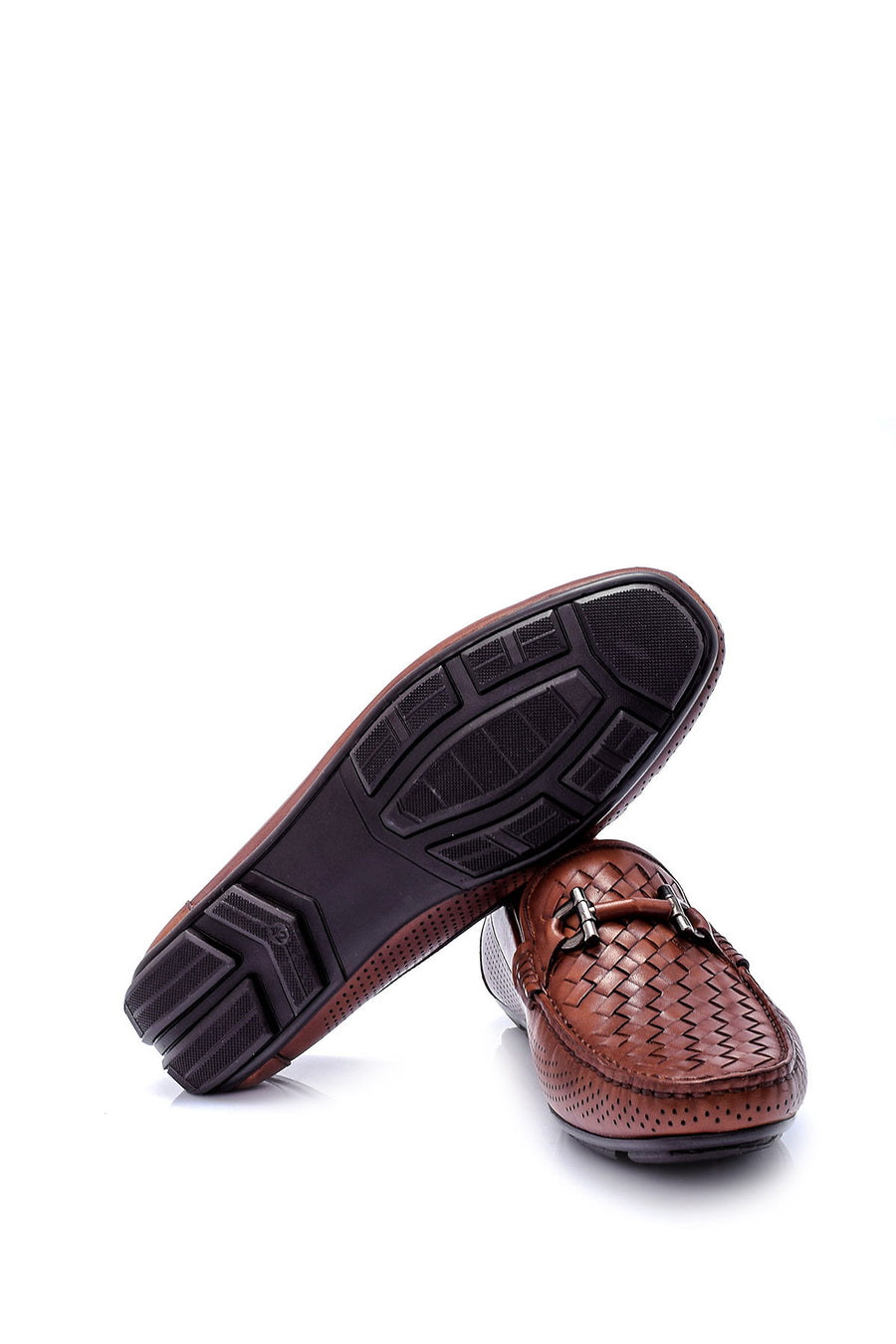 Erkek Tokalı Deri Loafer