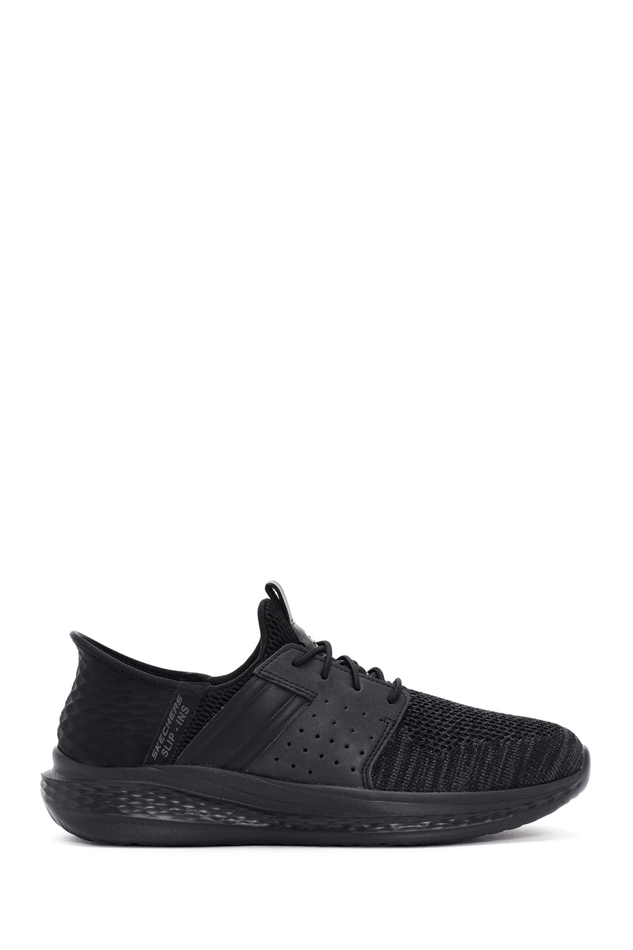 Skechers Men's Black Slade - Ocon Lace-Up Sports Sneaker 210811 BBK | Derimod