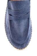 Men's Leather Suede Espadrilles | Derimod