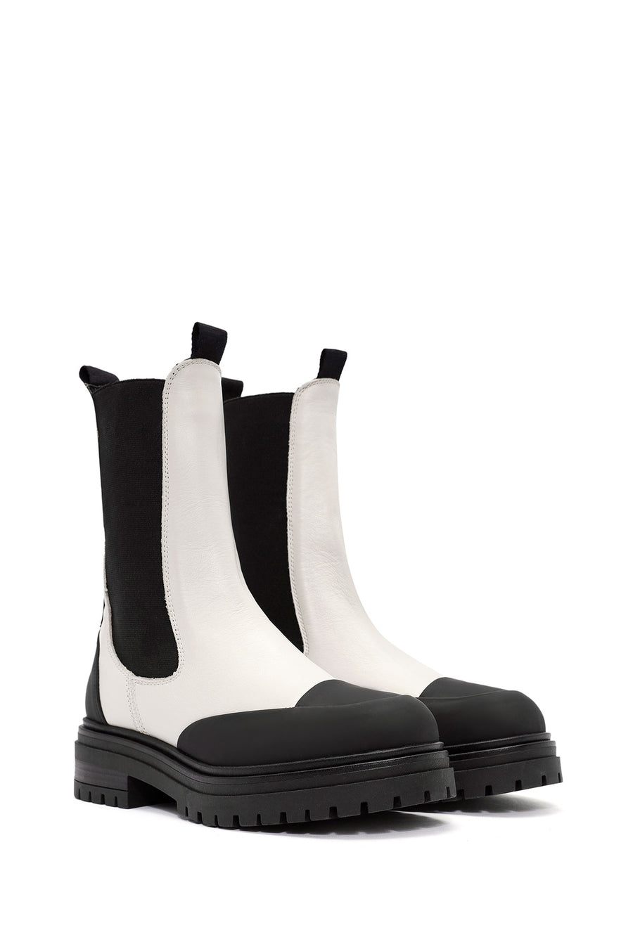 ACBC x Derimod Women's Cream Chelsea Boots