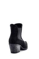 Women's Heeled Suede Boots | Derimod