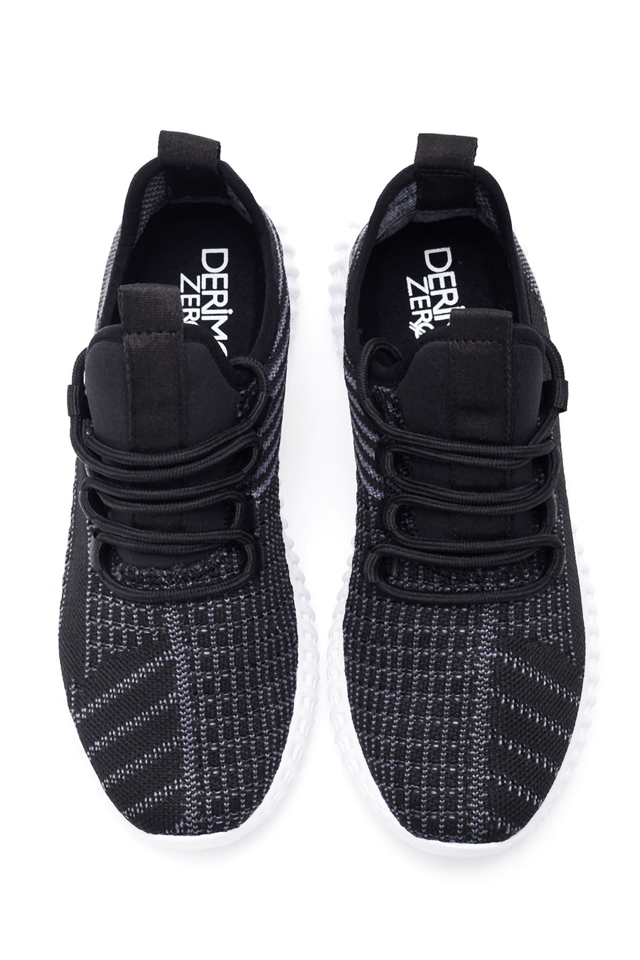 Kadın Siyah Desenli Sneaker