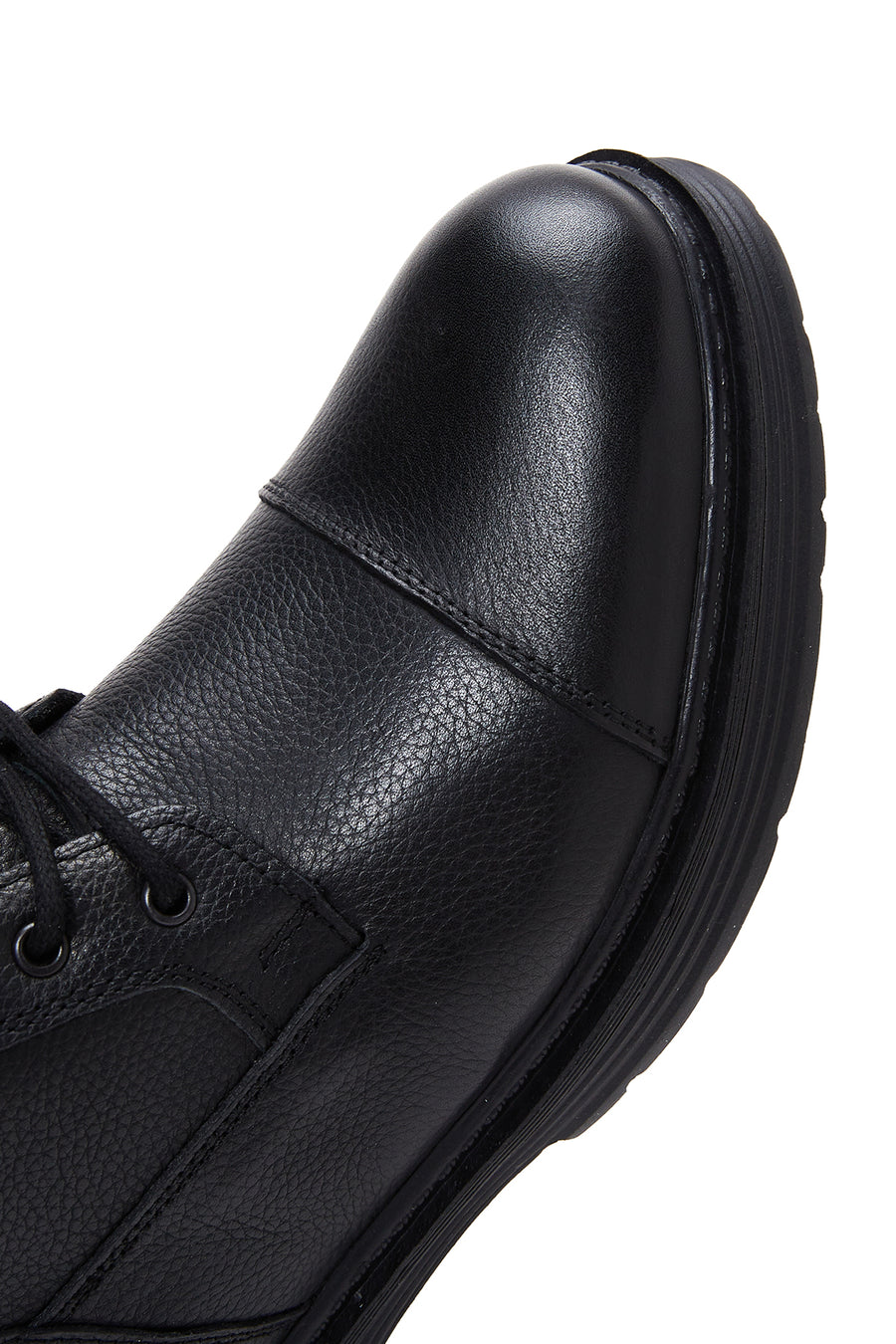 Men's Leather Zippered Boots