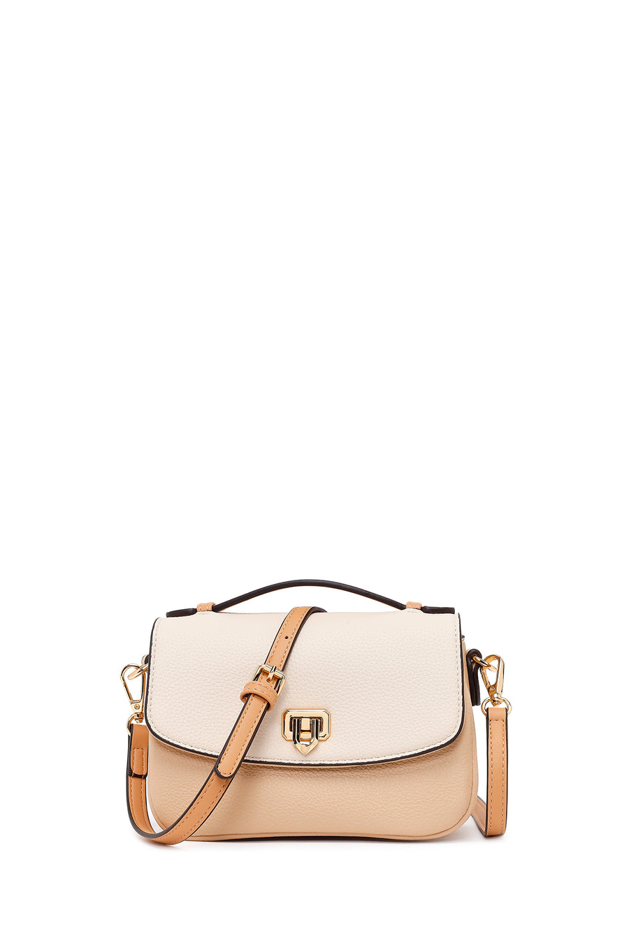 Woman Beige Long-Strap Crossbody Bag 26PBD2479FT | Derimod