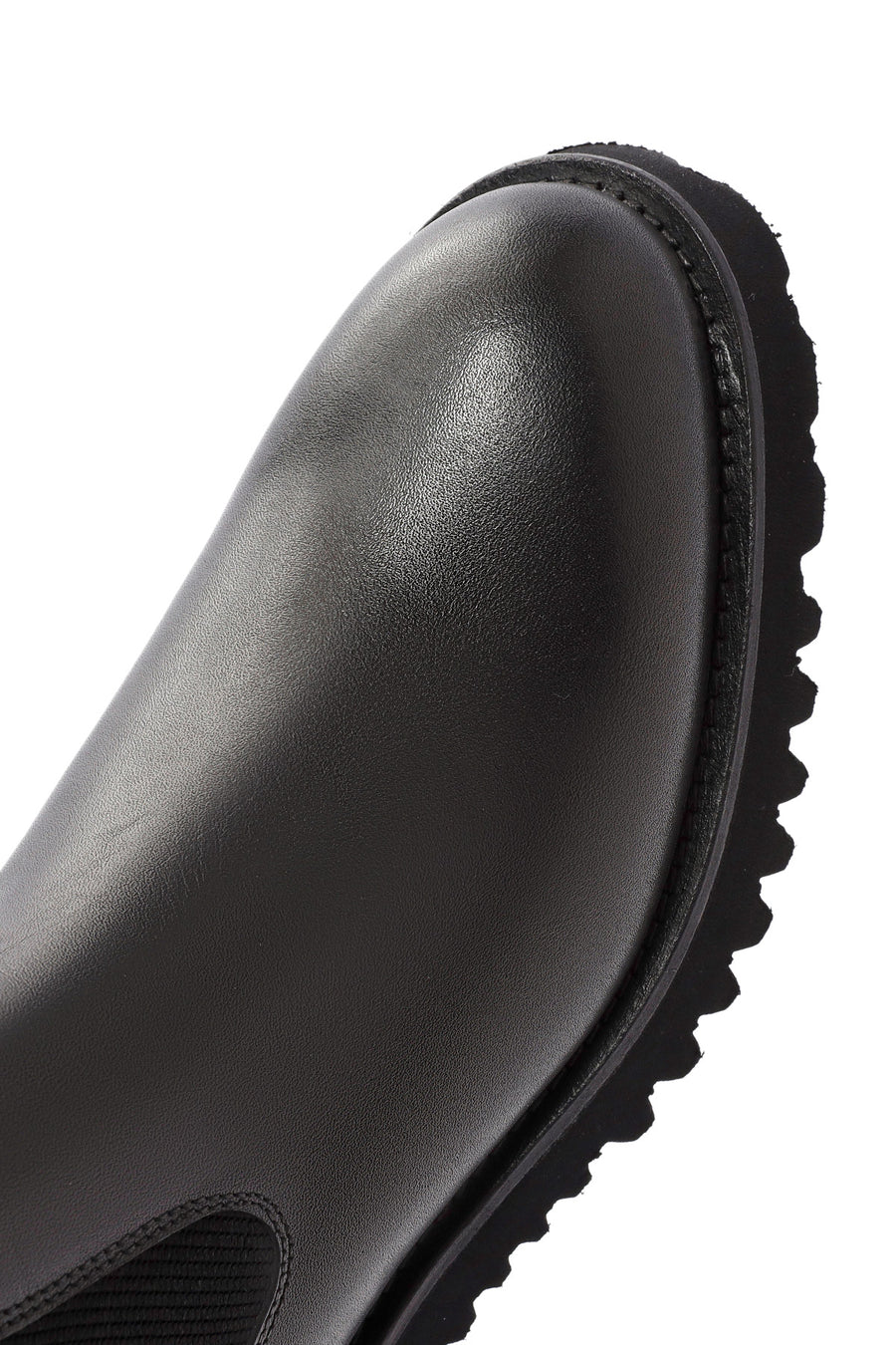 Men's Black Leather Chelsea Boots