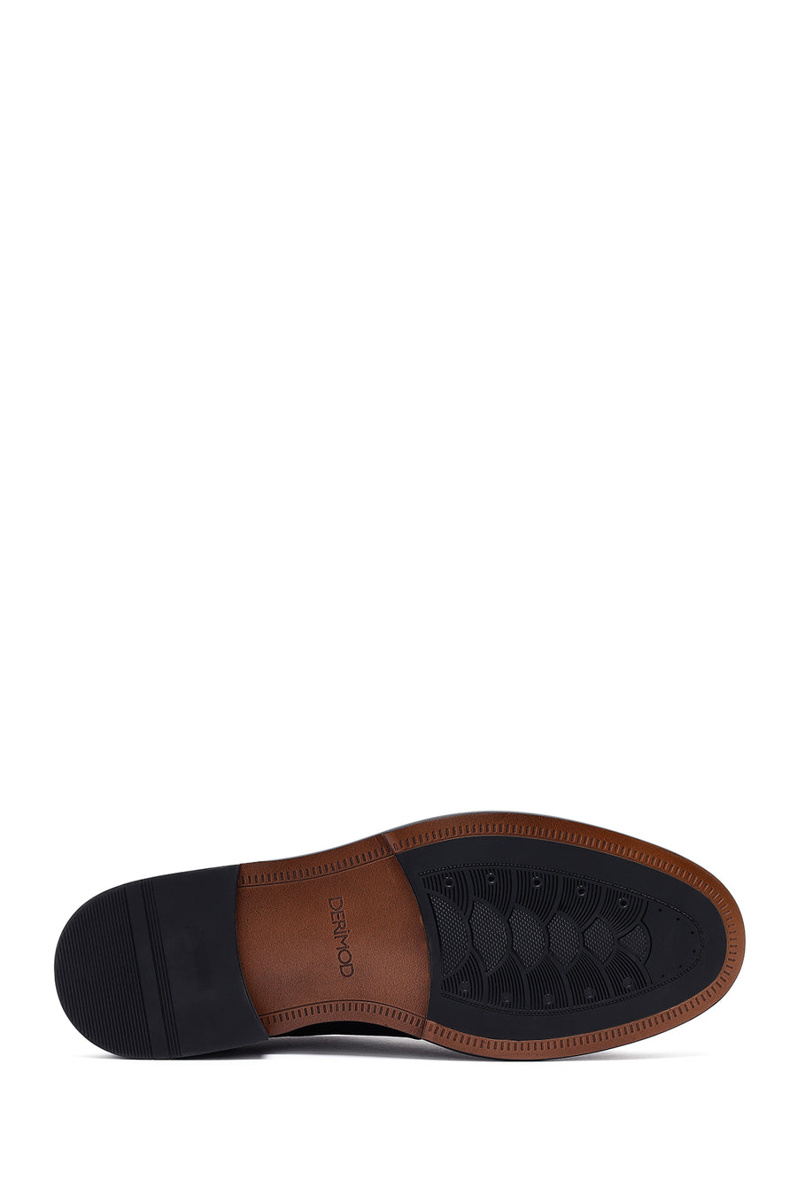 Men's Black Lace-Up Leather Classic Shoes