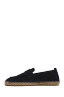 Erkek Lacivert Süet Deri Espadril | Derimod