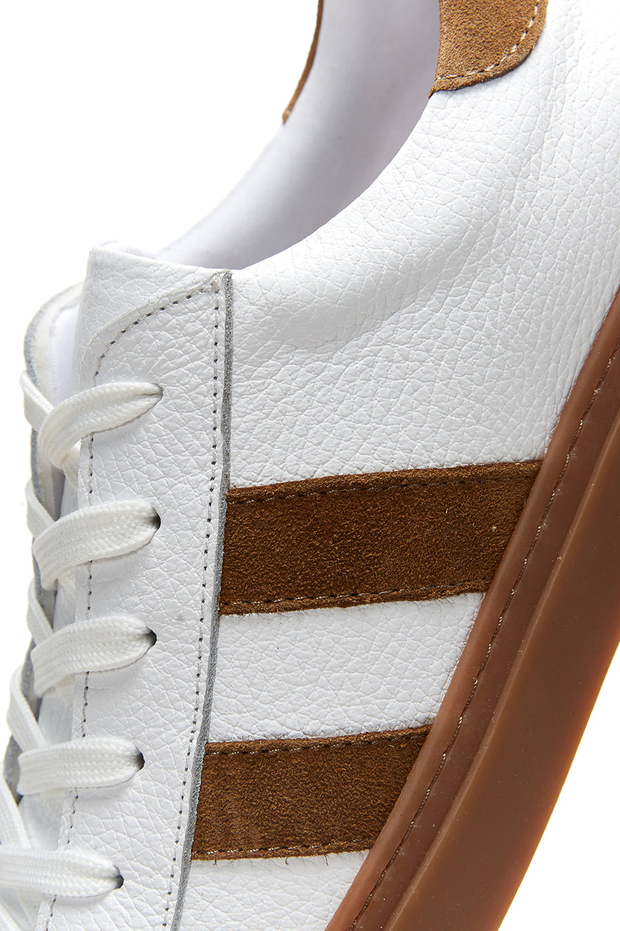 Erkek Beyaz Deri Sneaker