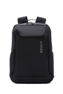 D-Pack Unisex Siyah Teknolojik Kumaş Hardcase Sırt Çantası | Derimod